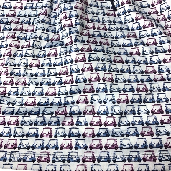 Golf Skort Petite Small Blue & Purple Golf Cart Pattern Pockets Coral Bay - Picture 3 of 9